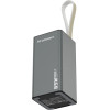 Wozinsky Powerbank K65+ 65W 30000mAh 2x USB-C, 1x USB-A 65W - black - (WK65Y+S)