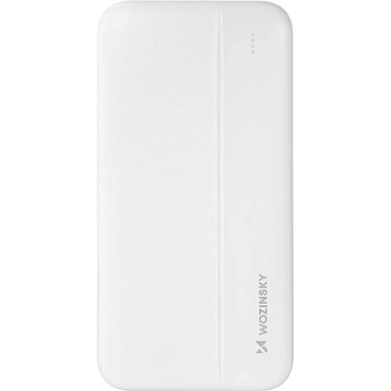 Wozinsky powerbank Li-Po 10000mAh 2 x USB white - (WPBWE1)