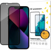 Wozinsky Privacy Glass tempered glass for iPhone 16e / 14 / 13 / 13 Pro with Anti Spy privacy filter