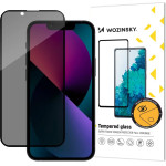 Wozinsky Privacy Glass tempered glass for iPhone 16e / 14 / 13 / 13 Pro with Anti Spy privacy filter