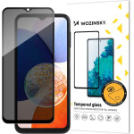 Wozinsky Privacy Glass Tempered Glass Samsung Galaxy A14 5G / Galaxy A14 with Anti Spy Privacy Filter - (Wozinsky Tempered glass PRIVACY Full glue Samsung A14 5G BLACK)