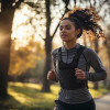 Wozinsky Reflective Running Vest - Black - (WKDB1)