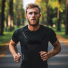Wozinsky Reflective Running Vest - Black - (WKDB1)