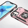 Wozinsky Ring Armor case for iPhone 14 Plus armored cover magnetic holder gold ring - (Wozinsky Ring Armor IPHONE 14 Plus Gold)
