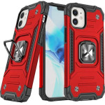Wozinsky Ring Armor case for iPhone 14 Plus armored cover magnetic holder ring red - (Wozinsky Ring Armor IPHONE 14 Plus Red)
