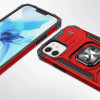 Wozinsky Ring Armor case for iPhone 14 Plus armored cover magnetic holder ring red - (Wozinsky Ring Armor IPHONE 14 Plus Red)