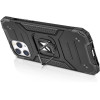 Wozinsky Ring Armor case for iPhone 14 Pro armored cover magnetic holder gold ring - (Wozinsky Ring Armor IPHONE 14 PRO Gold)