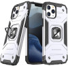 Wozinsky Ring Armor Case Kickstand Tough Rugged Cover for iPhone 13 Pro Max silver - (Wozinsky Ring Armor iPhone 13 PRO MAX Silver)