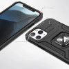Wozinsky Ring Armor Case Kickstand Tough Rugged Cover for iPhone 13 Pro Max silver - (Wozinsky Ring Armor iPhone 13 PRO MAX Silver)