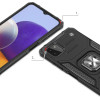 Wozinsky Ring Armor Case Kickstand Tough Rugged Cover for Samsung Galaxy A22 4G red - (Wozinsky Ring Armor Samsung A22 4G Red)
