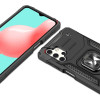 Wozinsky Ring Armor Case Kickstand Tough Rugged Cover for Samsung Galaxy A32 5G black - (Wozinsky Ring Armor Samsung A32 5G Black)