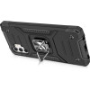 Wozinsky Ring Armor Case Kickstand Tough Rugged Cover for Samsung Galaxy A32 5G black - (Wozinsky Ring Armor Samsung A32 5G Black)