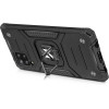 Wozinsky Ring Armor Case Kickstand Tough Rugged Cover for Samsung Galaxy A42 5G silver - (Wozinsky Ring Armor Samsung A42 5G Silver)