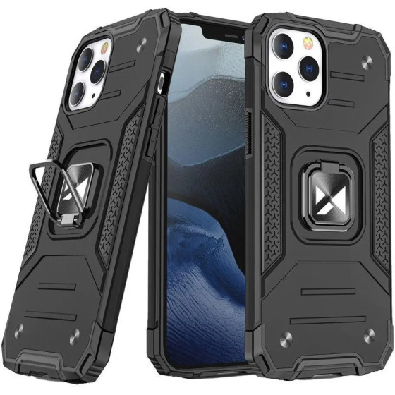 Wozinsky Ring Armor IPHONE 14 PRO Black - (Wozinsky Ring Armor IPHONE 14 PRO Black)