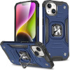 Wozinsky Ring Armor iPhone 15 Plus iPhone 15 Plus Ring Armor Case - Blue - (Wozinsky Ring Armor IPHONE 15 PLUS Blue)