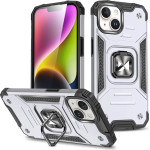 Wozinsky Ring Armor iPhone 15 Plus iPhone 15 Plus Ring Armor Case - Silver - (Wozinsky Ring Armor IPHONE 15 PLUS Silver)