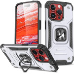 Wozinsky Ring Armor iPhone 15 Pro Max Ring Armor Case - Silver - (Wozinsky Ring Armor IPHONE 15 PRO MAX Silver)