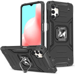 Wozinsky Ring Armor tough hybrid case cover + magnetic holder for Samsung Galaxy A73 black - (Wozinsky Ring Armor Samsung A73 Black)