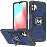 Wozinsky Ring Armor tough hybrid case cover + magnetic holder for Samsung Galaxy A73 blue - (Wozinsky Ring Armor Samsung A73 Blue)