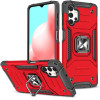 Wozinsky Ring Armor tough hybrid case cover + magnetic holder for Samsung Galaxy A73 red - (Wozinsky Ring Armor Samsung A73 Red)