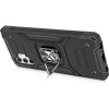 Wozinsky Ring Armor Tough Hybrid Case Cover + Magnetic Mount for Samsung Galaxy A13 5G black - (Wozinsky Ring Armor Samsung A13 5G Black)