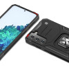 Wozinsky Ring Armor Tough Hybrid Case Cover + Magnetic Mount for Samsung Galaxy S22 + (S22 Plus) Red - (Wozinsky Ring Armor Samsung S22 Plus Red)