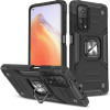 Wozinsky Ring Armor Tough Hybrid Case Cover + Magnetic Mount Mi Poco M4 Pro 5G / Redmi Note 11 5G (China) / Redmi Note 11T 5G / Redmi Note 11S 5G black