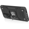Wozinsky Ring Armor Tough Hybrid Case Cover + Magnetic Mount Mi Poco M4 Pro 5G / Redmi Note 11 5G (China) / Redmi Note 11T 5G / Redmi Note 11S 5G black