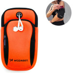 Wozinsky running phone armband orange - (WABOR1)