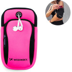 Wozinsky running phone armband pink - (WABPI1)
