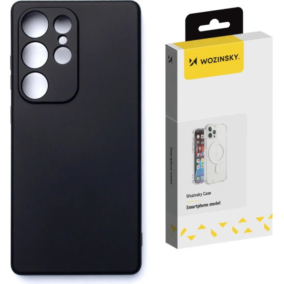 Wozinsky Soft Case for Samsung Galaxy S24 FE - Black - (Wozinsky Soft Case Samsung Galaxy S24 FE Black)