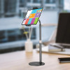 Wozinsky stand for tablet and phone on the desk black - (WTHBK4)