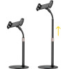 Wozinsky stand for tablet and phone on the desk black - (WTHBK4)