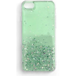 Wozinsky Star Glitter Shining Cover for Samsung Galaxy A72 4G green - (Star glitter case Samsung A72 4G/5G green)