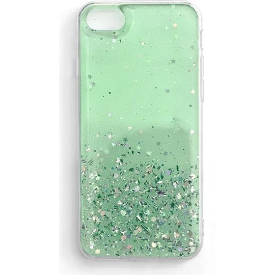 Wozinsky Star Glitter Shining Cover for Xiaomi Mi 11 green - (Star glitter case Xiaomi Mi 11 green)