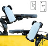 Wozinsky strong phone holder for the handlebar of a bicycle, motorcycle, scooters black - (WBHBK6)