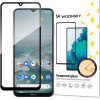 Wozinsky super durable Full Glue tempered glass full screen with frame Case Friendly Nokia G20 black - (Wozinsky Tempered glass Full Glue Nokia G20 black)