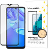 Wozinsky super durable Full Glue tempered glass full screen with frame Case Friendly TCL 305 black
