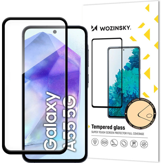 Wozinsky Super Strong Full Glue Tempered Glass for Samsung Galaxy S25 Full Screen - (Wozinsky Full Glue S25)