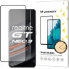 Wozinsky Super Tough Full Glue Tempered Glass Full Screen With Frame Case Friendly Realme GT Neo 3 Black