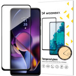 Wozinsky Tempered glass Full Glue for Motorola Moto G54 full screen with frame - black - (Wozinsky Tempered glass Full Glue Motorola Moto G54 Black)