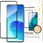 Wozinsky Tempered Glass Full Glue Super Tough Screen Protector Full Coveraged with Frame Case Friendly for Oppo Reno6 4G black - (Wozinsky Tempered glass Full Glue OPPO Reno 6 4G Black)