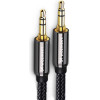 Wozinsky universal mini jack cable 2x AUX cable 3 m black - (WACMJB-3M)