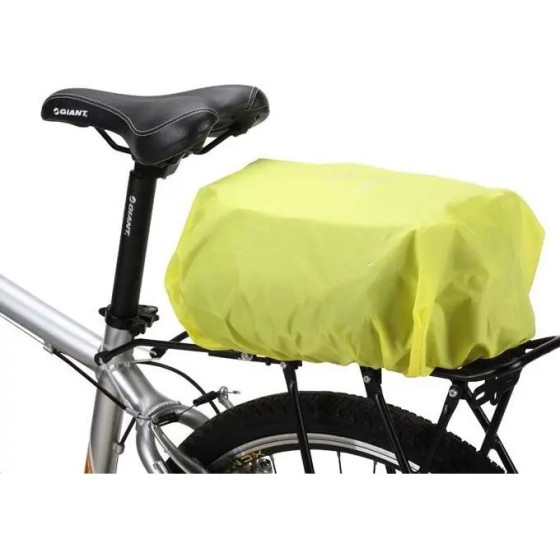 Wozinsky Universal Waterproof Rain Cover for Bike Pannier Bag or Backpack green - (WBB5YW)