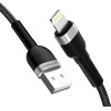 Wozinsky USB-A / Lightning 2.4A cable 1 m - black - (WNBAL1)