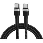 Wozinsky USB-C / USB-C PD 65W cable 1 m - black - (WNBCC1)