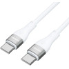 Wozinsky USB-C / USB-C PD 65W cable 2 m - white - (WSTCC2)