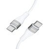 Wozinsky USB-C / USB-C PD 65W cable 2 m - white - (WSTCC2)