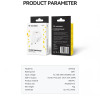 Wozinsky USB-C PD 20W wall charger - white - (CMWCS)
