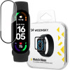 Wozinsky Watch Glass hybrid glass for Xiaomi Mi Band 6 black